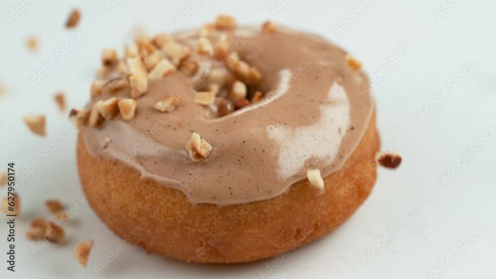 Donuts slow motion Donuts slow motion