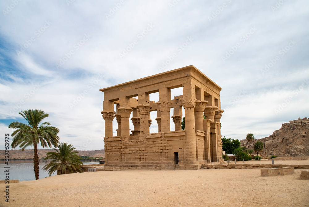Philae Temple of ISIS on Agilkia Island in Lake Nasser