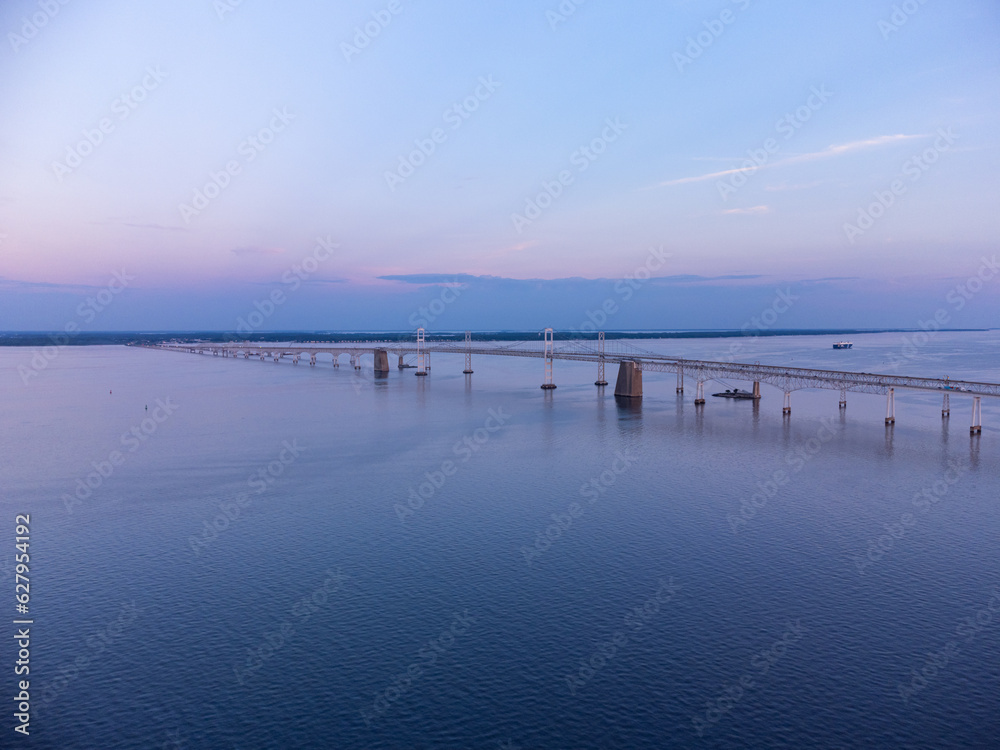 Chesapeake Bay Bridge Aerial Photo