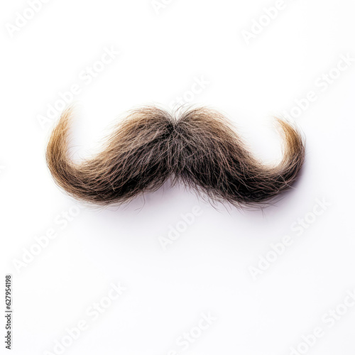 Mustache on a white background