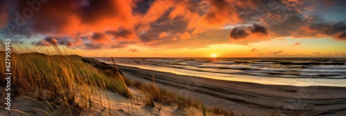 Sunset at the dune beach. G...