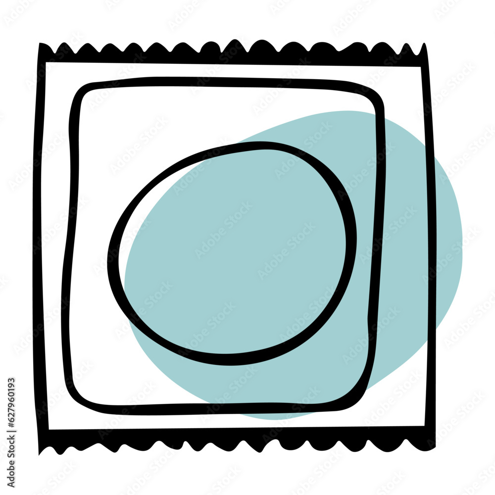 Doodle condom. Prevention. World AIDS Day