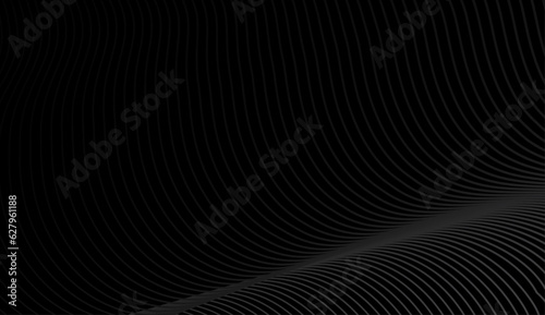 Black abstract background vector image.