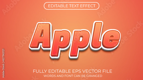 Apple editable text effect. Editable text style effect