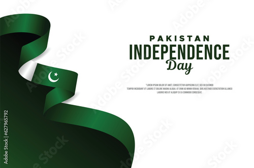 Pakistan Independence Day Banner Design