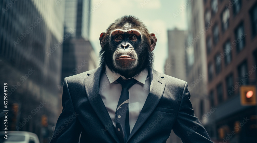 apes together strong wall street ape, generative ai
