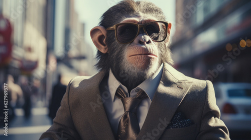 The Wall Street Dynasty: Apes in the Financial Hub, generative ai