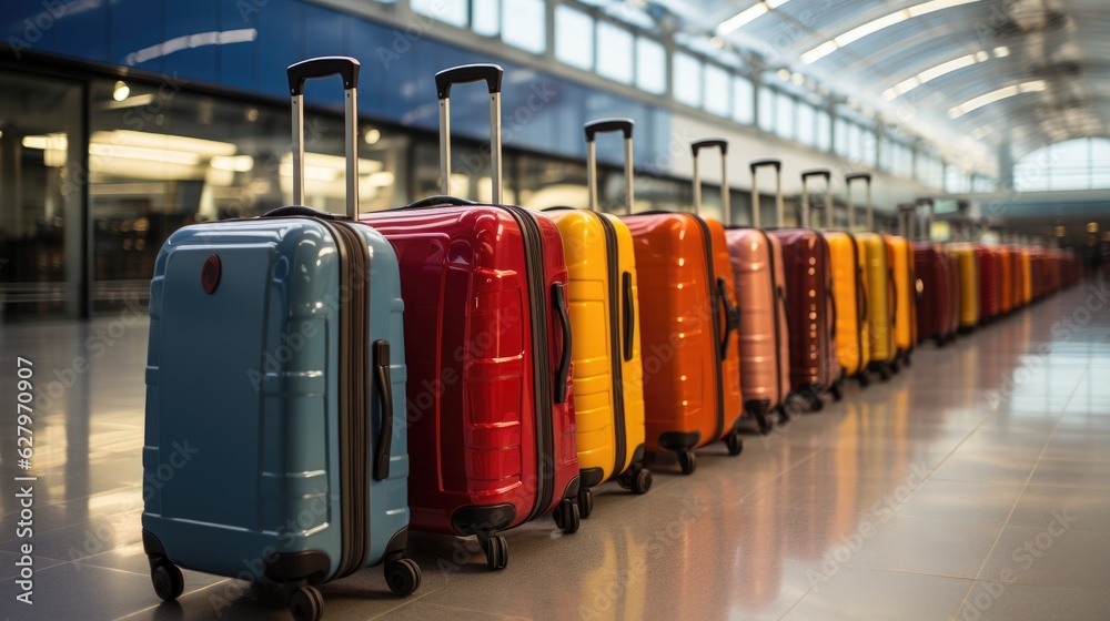 Generative AI - Travel Turbulence: Waiting in Queue with Luggage during Strike