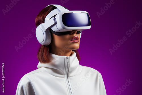 Virtual Reality in Purple  © alphazero