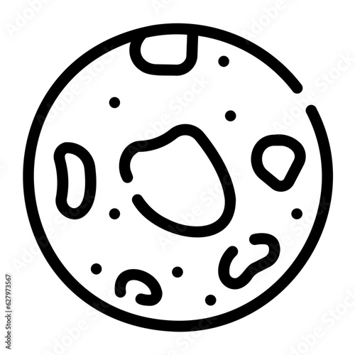 mercury Line Icon