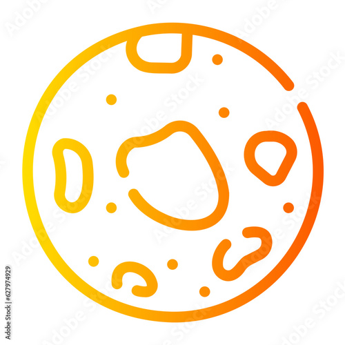 mercury Line Gradient Icon