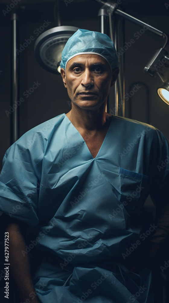Steering Life's Course: Surgeon Navigating a Vital Procedure in the OR, Generative AI Steering Life's Course: Surgeon Navigating a Vital Procedure in the OR, Generative AI