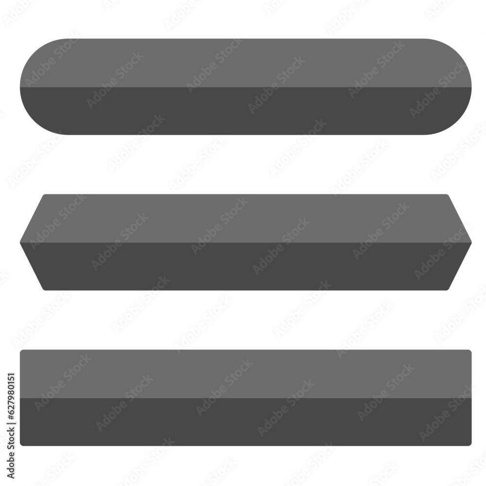 blank button element design, blank banner design blank button element design, blank banner design