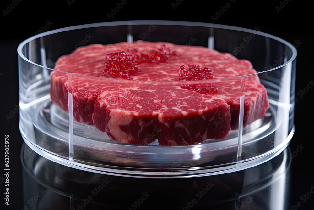 Fototapeta premium artificial meat concept