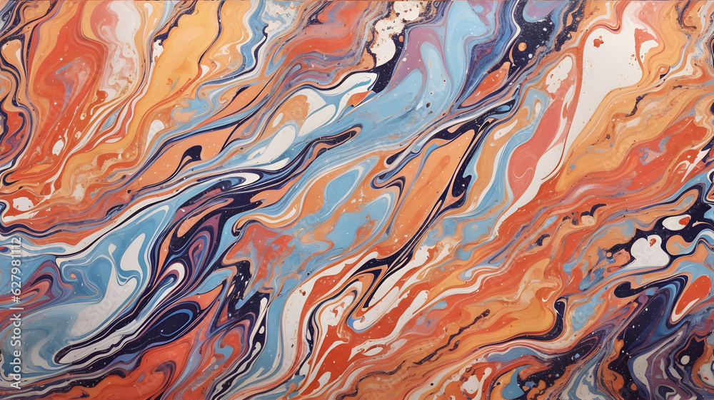 abstract marble liquid background