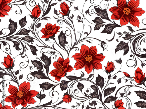 seamless floral pattern