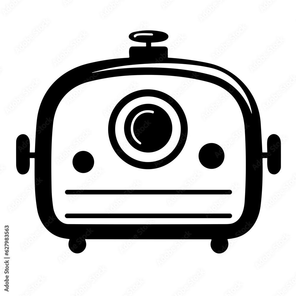Fototapeta premium Photo camera doodle icon
