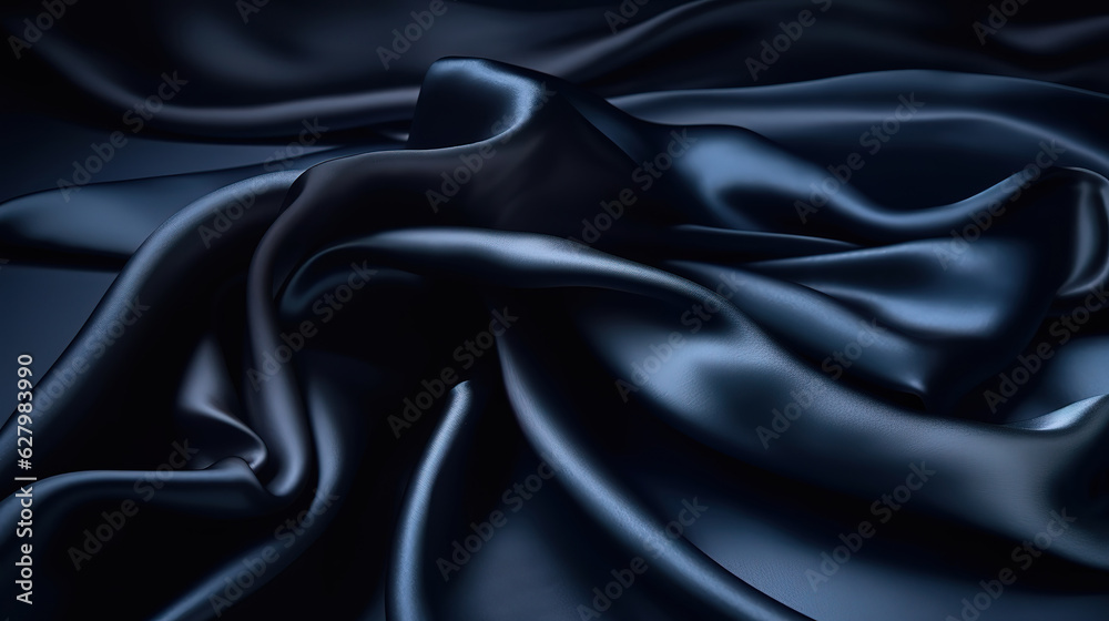 Obraz premium Dark luxury background with space for design. Generative Ai