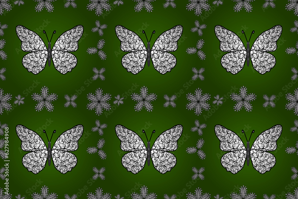Seamless pattern on interesting elements on pleasant colors. Seamless pattern on interesting elements on pleasant colors.