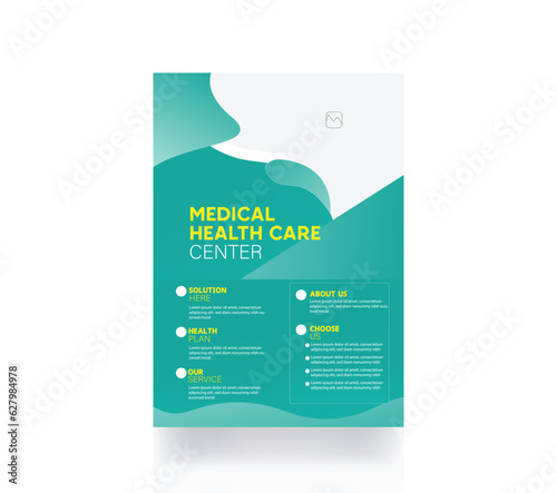  Healthcare flyer brochure Medical design Medical cover banner post template design, Healthcare brochure design, flyer