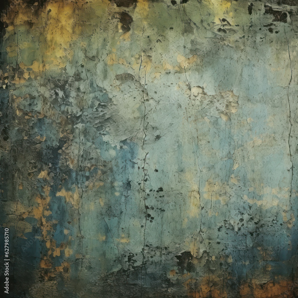 Background with a grunge metal aesthetic featuring a rusty metal texture. The backdrop showcases a rusted metallic surface with a scratched and grungy texture