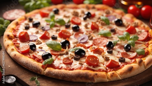 Delicious picture of pizza.
Generative AI