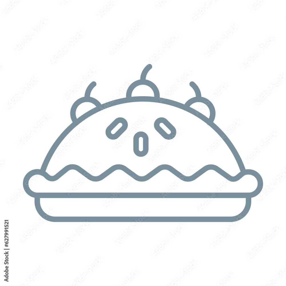 Cherry Pie Icon Cherry Pie Icon