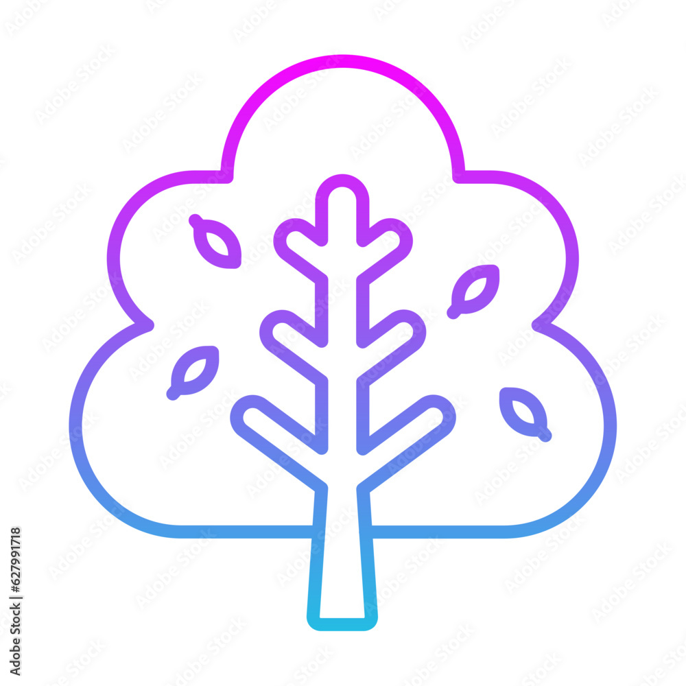 Autumn Tree Icon Autumn Tree Icon