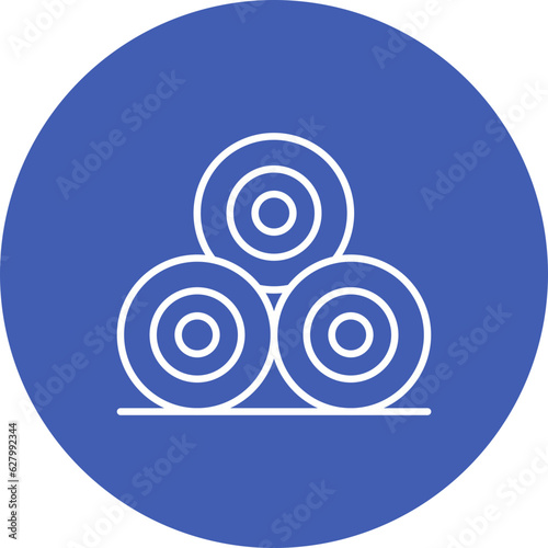 Hay Bale Icon