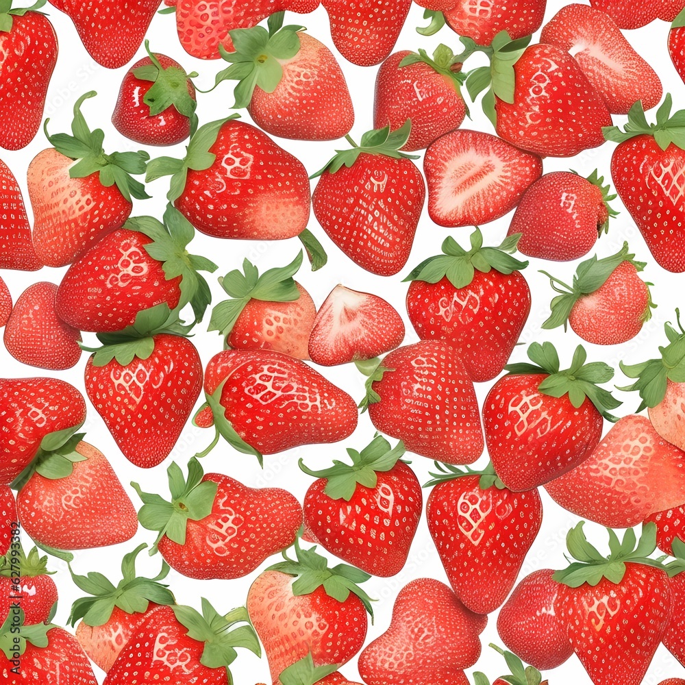 Background Fruits Decorative Wallpaper Pattern A bunch of strawberries Background Fruits Decorative Wallpaper Pattern A bunch of strawberries