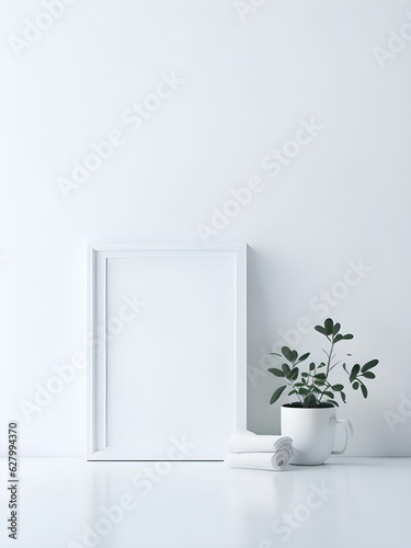 A Blank Table Aesthetic For Decorative Mock Up Bussines Advertisement