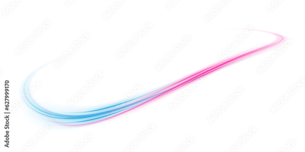 Pink and blue magic spirals with sparkles. Pink and blue light effect. Glitter particles with lines. Swirl effect. PNG. Pink and blue magic spirals with sparkles. Pink and blue light effect. Glitter particles with lines. Swirl effect. PNG.