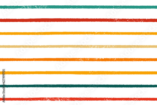 Orange, red and green painted stripes texture
