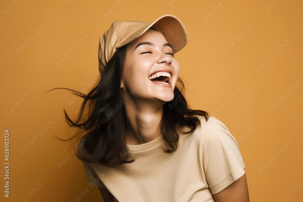 smiling girl with happy face smiling girl with happy face
