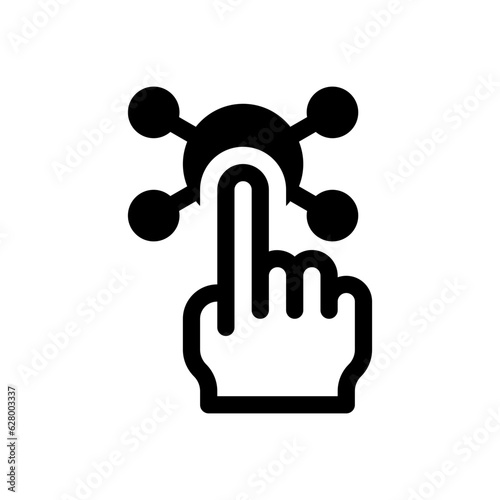 technology glyph icon