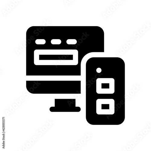 devices glyph icon