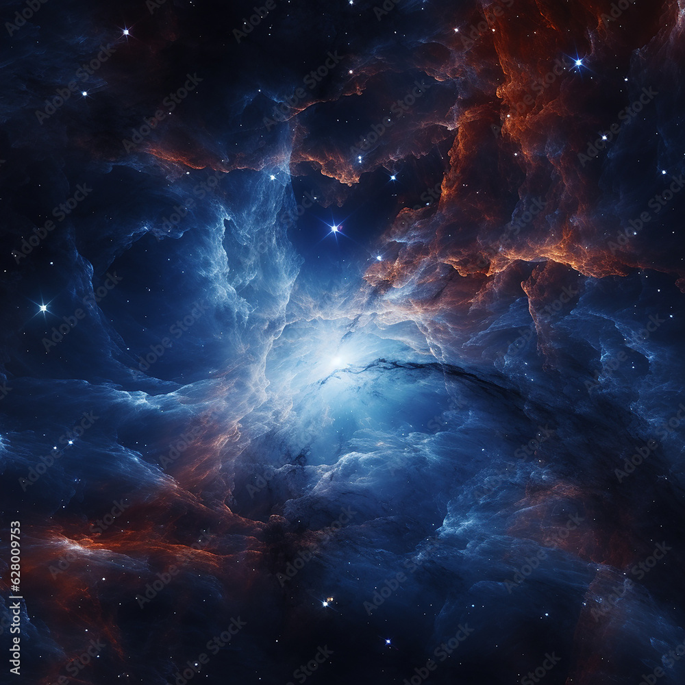 Fototapeta premium lights in the space
