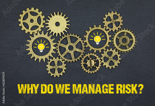 Why do we manage risk? 