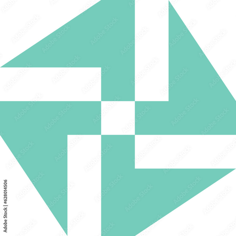 Geometric Y2K ornament illustration of an background Geometric Y2K ornament illustration of an background