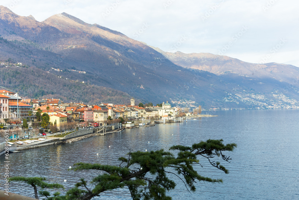 View of kotor bay country