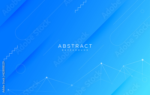 abstract blue background with lines