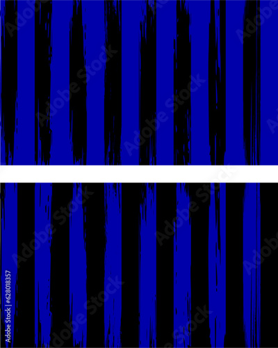 stripes brush paint stroke background (black & blue)