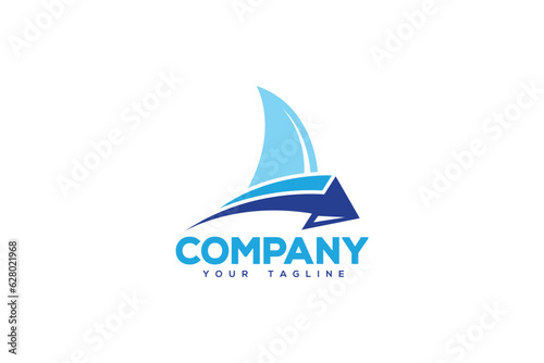 Wallpaper Mural Boat Logo Design - Transport Logo Design Torontodigital.ca