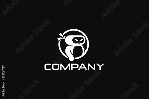 Robot Logo Design - Logo Design Template
