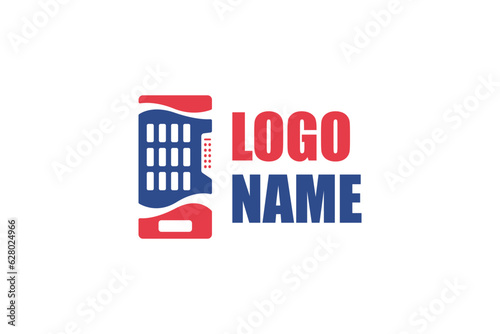 Vending Machine Logo Design - Logo Design Template	
