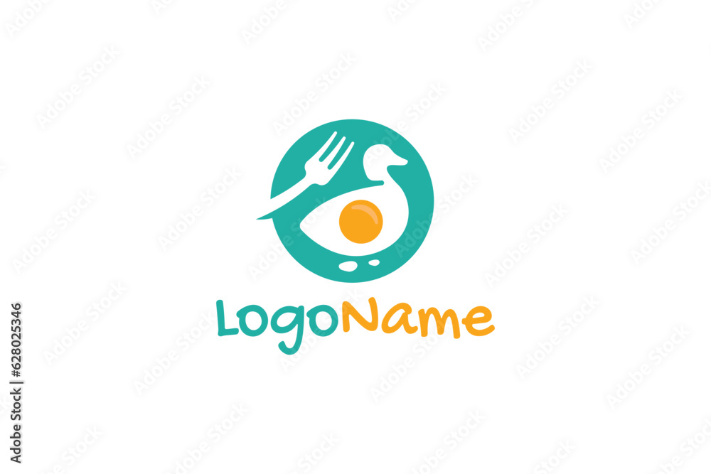 Food and Drinks Logo Design - Restaurant Logo Design Template	