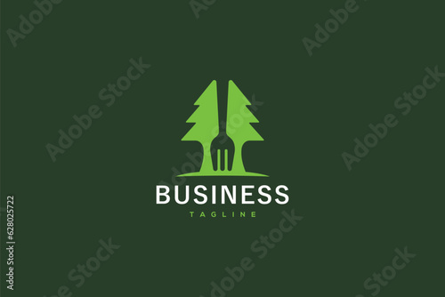 Food and Drinks Logo Design - Restaurant Logo Design Template	