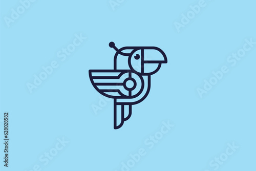 Toucan Logo Design - Toucan Logo Design Template
