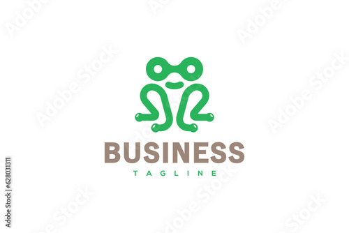 Frog Logo Design - Animal Logo Design Template