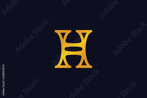 Letter H Logo Design - Logo Design Template 